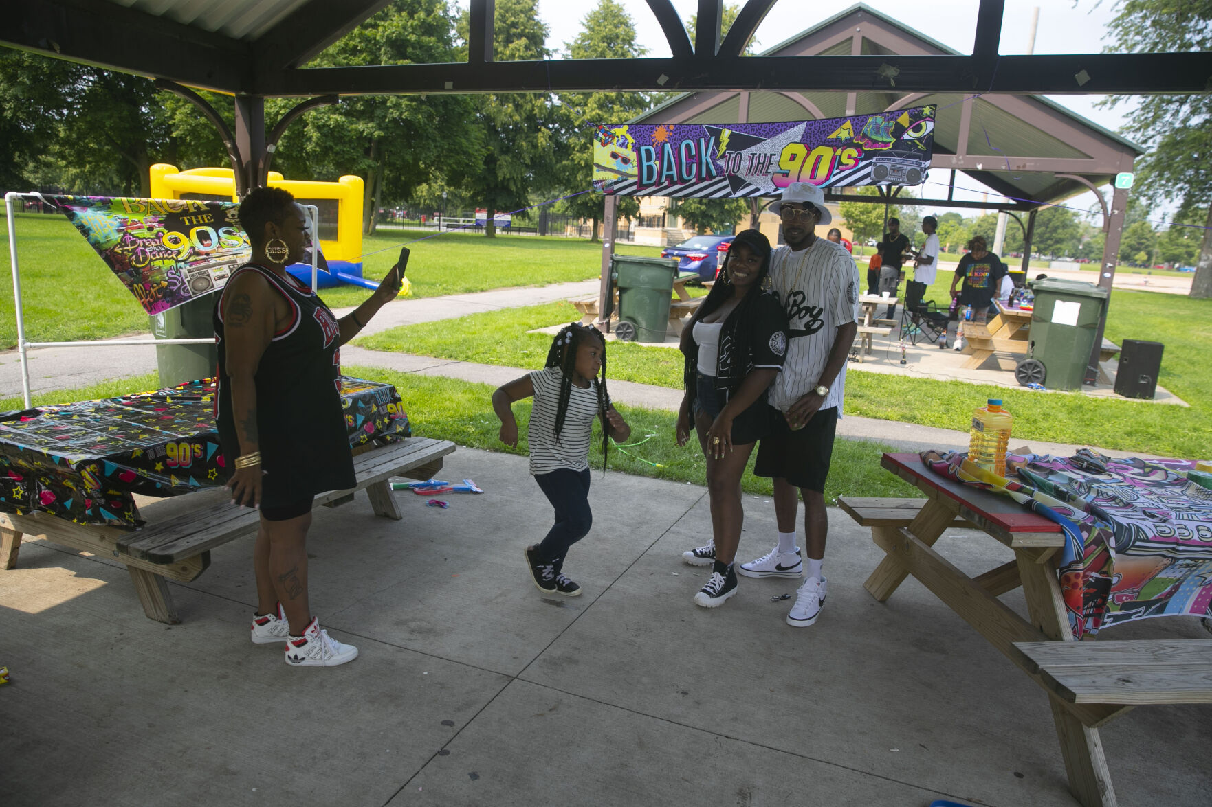 MLK Park picnic Hickey (copy) family